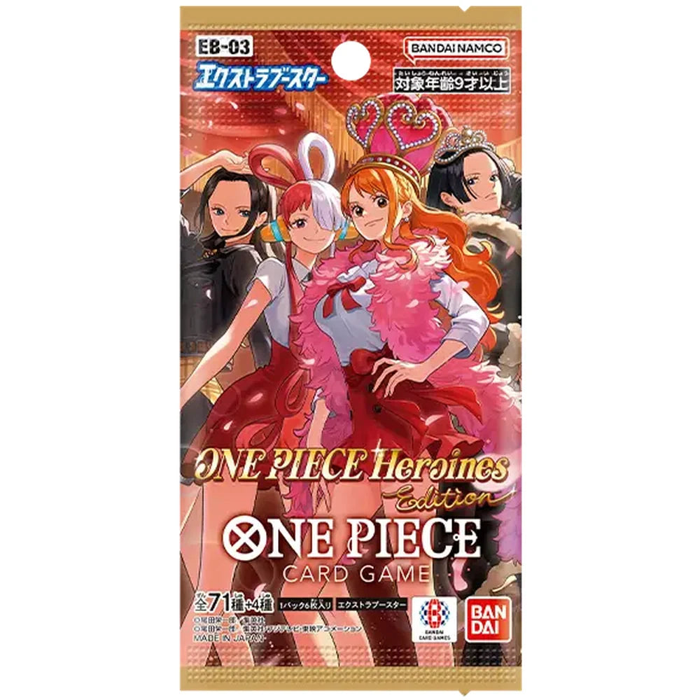 One Piece EB03 Heroines Edition Pakke - JAPANSK